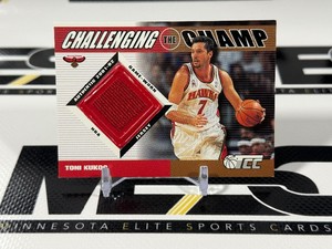 Ton Kukoc Game-Worn Relic 2002 Topps Challenging the Champ #CC-TK Basketball Card