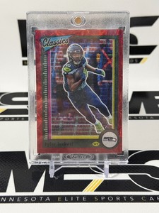 Tyler Lockett 35 Red Timeless Tribute 2022 Classics H2 #86 Numbered 3035 Football Card
