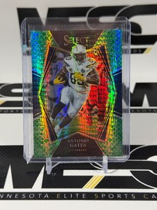 Antonio Gates 89 Dragonscale Prizm 2021 Select #138 Football Card