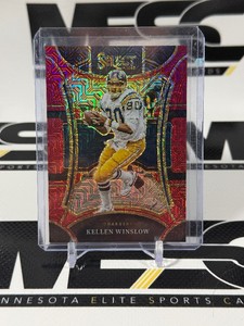 Kellen Winslow 49 Disco Red Prizms 2023 Delect #454 Numbered 2949 Football Card