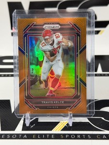 Travis Kelce 249 2022 Orange Prizm #144 Numbered 11249 Football Card
