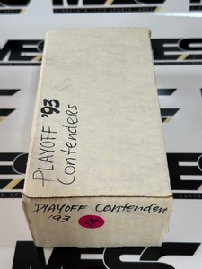 1993 Playoff Contenders Football Card - Partial  Possibly Complete Set