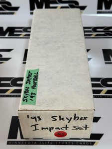 1993 Skybox Impact Football Complete Card Set