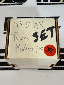 Star Trek 1993 Masterpieces Complete Trading Card Set