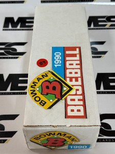 1990 Bowman Baseball Cards - Partial Set  Box