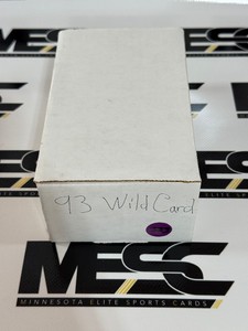 1993 Wild Card Football Card Box