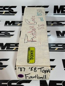 1987 and 1988 Topps Football Cards - Large Box