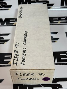 1991 Fleer Football Complete Card Set