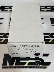 1993 Upper Deck Collectors Choice Football Card Box