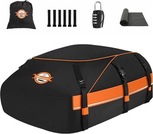 $100 Sailnovo Aerodynamic Rooftop Cargo Carrier Bag, 20 Cubic Feet Waterproof