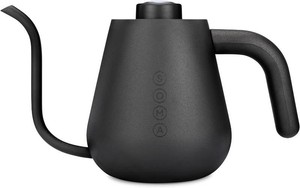 $33 Soma Stainless Steel Gooseneck Coffee & Tea Kettle, Black, 1 Liter, Stovetop