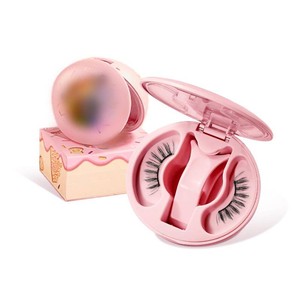 $35 WOSADO Soft Magnetic Eyelashes Kit with Applicator, No.17 Ice Black 21.5mm Reusable Glue-free Magnetic Lashes, Cruelty-free False Lashes, Waterproof, Lightweight, for Heavy Makeup