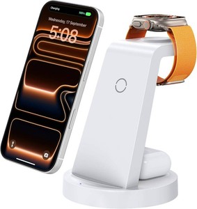 $21 Anlmz 3 in 1 Charging Station - Wireless Charger for Apple Multiple Devices