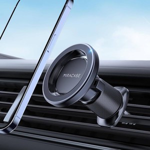 Miracase Car Phone Holder for Magsafe Strong Magnets Magnetic Phone Holders for Your Car, 360 Adjustable Air Vent Hands Free GPS Navigation Mount Cradle Fit iPhone 17-12 & All Smartphones, Black
