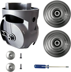 Upgraded Ball Wheel High Torque Cleaner Head Connector Compatible with Dyson Outsize V10, V11, V15, and XL Head Cordless Vacuum Series,Only For The 100W High-Torque Cleaner Head Accessories