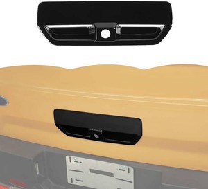 $30 RT-TCZ Tailgate Handle Cover Rear Door Handle Cover Trim Decoration Exterior Accessories for Ford Bronco Sport 2021 2022 2023 2024 (Black)