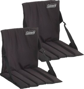 $45 Coleman Stadium Seat, 2-Pack, with Built in Storage and Padded Seat, Easy to Carry