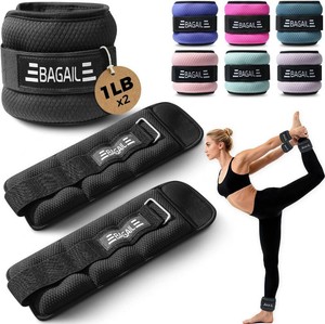 $20 BAGAIL Ankle Wrist Weights for Women & Men, A Pair of 1246810 lbs