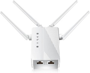 $102 WiFi Extender Signal Booster, Longest Range up to 12000 sq.ft for Home