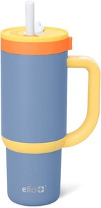 $23 Ello Oasis 18oz Insulated Stainless Steel Kids Tumbler, Lighthouse