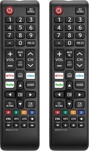 Pack of 2  New Universal Remote for All Samsung TV Remote, Replacement Compatible for All Samsung Smart TV, LED, LCD, HDTV, 3D, Series TV