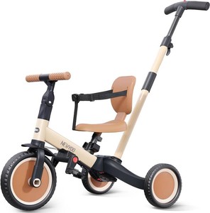 $90 newyoo TR007 5-in-1 Tricycle for Toddlers 1-3, Toddler Bike, Birthday Gift