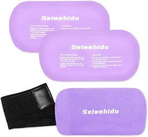 Ice Packs for Injuries Reusable Gel 2 Hot Cold Compress Therapy Pack Missing 1 Pack
