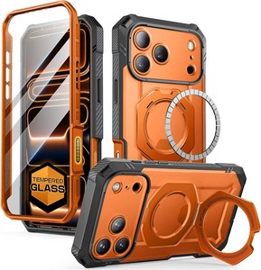 $40 SUPCASE for iPhone 17 Pro Max Case with Tempered Glass Screen Protector