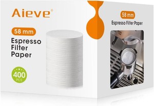 Aieve 58 mm Espresso Paper Filter Compatible with Breville Espresso Machine