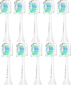 Replacement Toothbrush Heads for Philips Sonicare 10 Pack