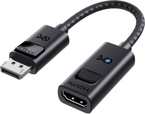 $25 Cable Matters 8K Unidirectional DisplayPort 1.4 to HDMI 2.1 Adapter