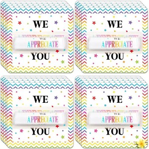 6 (SIX) Pack Teachers Employee Appreciation Gifts Bulk Thank You Lip Balms Gift for Staff Team Coworker Women Men Youre the Balm Party Favor Gratitude Baby Shower Spring Party Supply (Colorful)