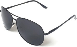 JS Military Style Polarized Aviator Sunglasses, for MenWomen