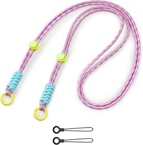 VOVMOEYA Camera Strap,Long Neck Strap for Fujifilm Mini 1211987,Shoulder Strap camera strap Long Crossbody Lanyard CameraBadge HolderKeysWallet Multi-Function Lanyard(powder blue mix)