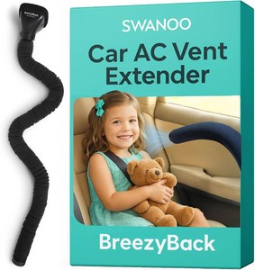 $50 Car AC Vent Extender, Directs Air to Kids & Pets, Extends to 10 FT