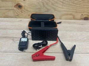 $70 Strongway 12V Lithium Jump StarterPower Bank, 800 Amp Peak, USB Charging, LED Light