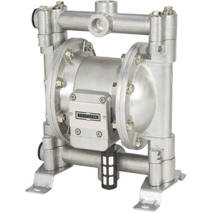 $470 Roughneck Air-Operated Double Diaphragm Pump, 34in. Ports, 14in. Air Inlet, 16 GPM, Aluminum