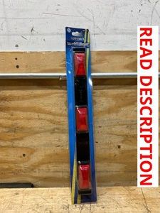 IDENTIFICATION LIGHT BAR WRED LENS AND BLK BASE