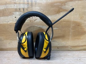 Klutch Hearing Protection Earmuffs with 25dB NRR, Wireless Connectivity and AMFM #5857644