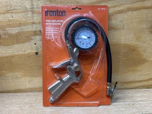 Ironton Tire Air Inflator with Air Gauge #48459