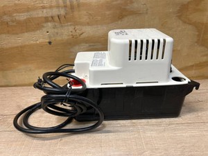 Little Giant Condensate Pump - 12-Gallon Tank, Vertical Centrifugal Pump, Stainless Steel Motor Shaft, Model# VCMA-15ULS #107835