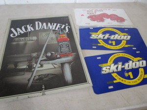 Signs, Tin & Plastic