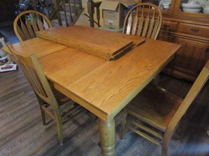 Amish Made Antique Dine Table
