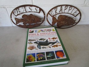 Fish & Shellfish Book, Metal Cutouts