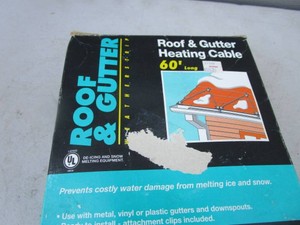 Roof & Gutter Heating Cable