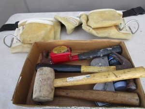 Hammers, Work Belt, Chalk