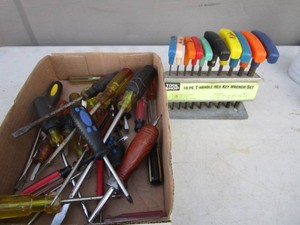 T-Handle Hex Key Set, Screwdrivers