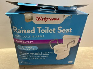 Bath Safety Raised Toilet Seat