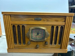 Turntable  CD  Radio  Tape Player