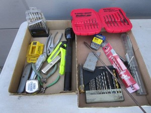 Drill Bits, Hex Key, Utility Knives